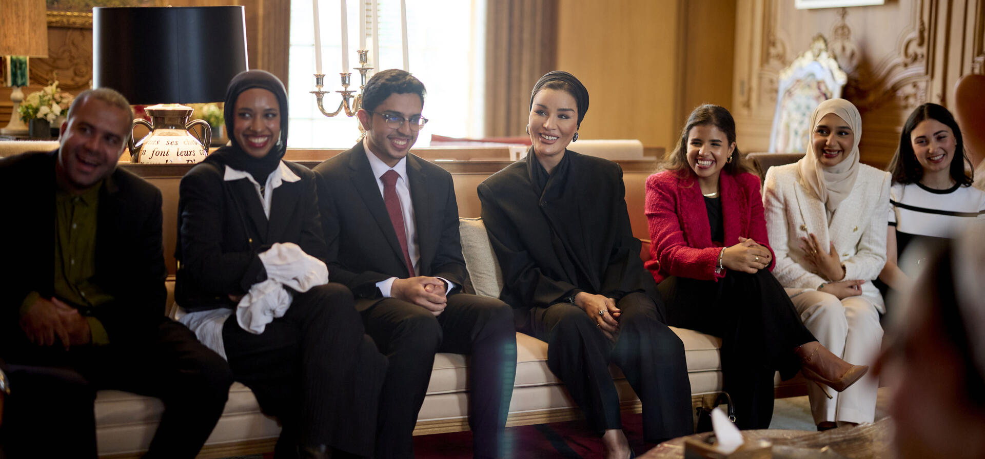 Her Highness Meets QF Alumni in The US