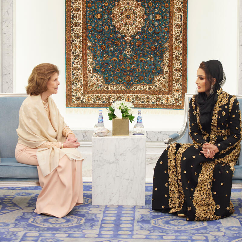 Her Highness meets with the President of Mentor International and Chairperson of Mentor Arabia