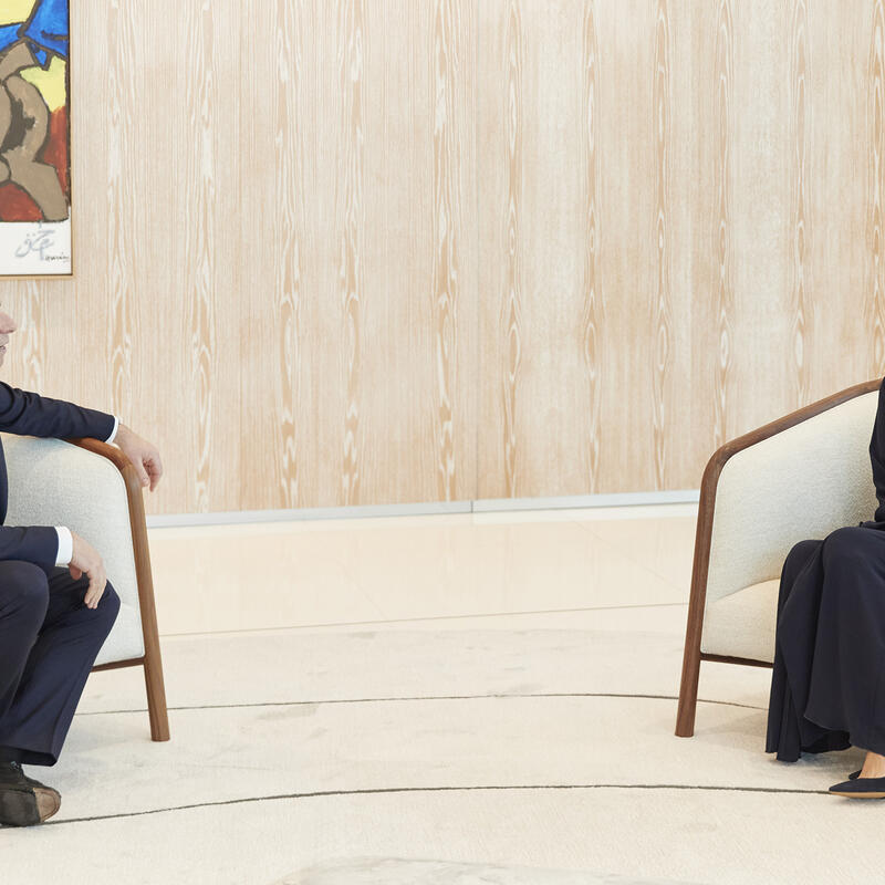 صاحبة السمو تجتمع بوكيل الأمين العام للأمم المتحدة للشؤون الإنسانية ومنسق الإغاثة في حالات الطوارئ