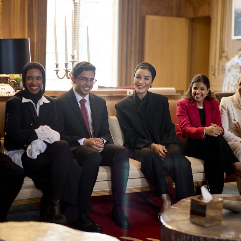 Her Highness Meets QF Alumni in The US