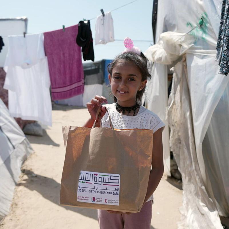 مؤسسة التعليم فوق الجميع تطلق مع شركائها حملة "كسوة العيد" لدعم الأطفال في غزة